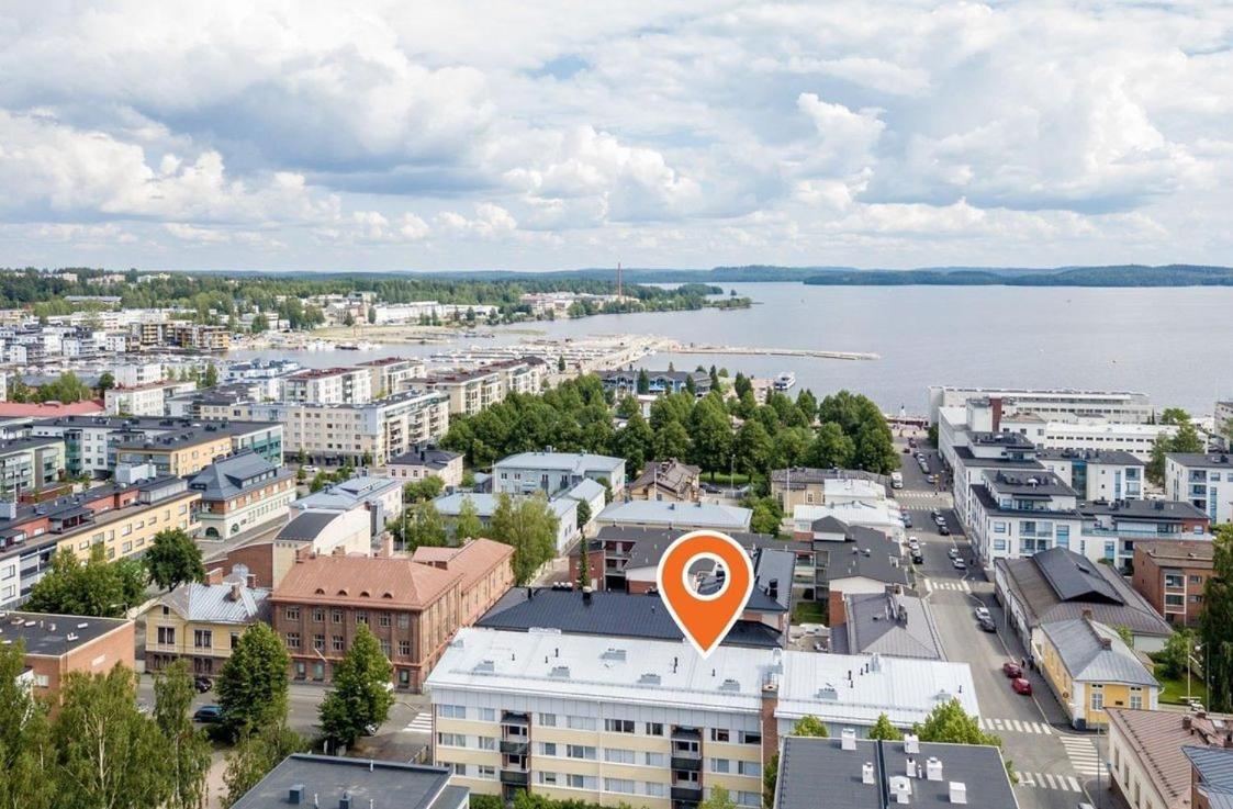 City Apartment Snellmaninkatu 22 A, Yksityinen Pistokkeellinen Paikoitus Sisaeltyy Hintaan Куопио Екстериор снимка